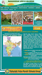 Mobile Screenshot of maharishividyamandir.com